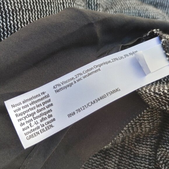 Eileen Fisher Jewel Neck 100% Silk Slip Dress Mesh Cotton Size Small BNWT - Picture 7 of 13